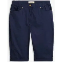 bonprix Baumwoll-Bermuda mit Bequembundblau 46Damen