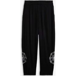 bonprix Haremshose aus Viskose, lockere Passform, mit Mandala-Print, Casual Stil
