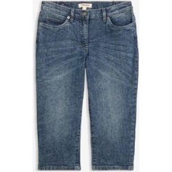 bonprix Caprijeans 1 figurformende Passform, Regular Fit, mit Komfort-Stretch