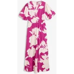 bonprix Maxikleid aus reiner Baumwollepink 46Damen