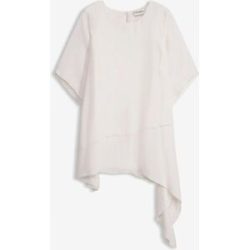 bonprix Zipfelbluse im Lagen-Lookweiß 52Damen
