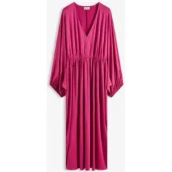bonprix Midikleid mit tiefem Ausschnittpink 36Damen