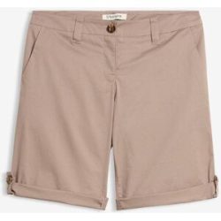 bonprix Stretch-Bermudabraun 48Damen