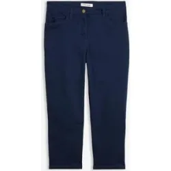 bonprix Straight Jeans, Mid Waist, Bequembundblau 40Damen