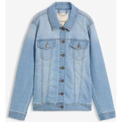 bonprix Stretch-Jeansjacke, Basicblau 44Damen
