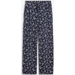bonprix Palazzohose aus Viskose und Elasthan, mit Bequembund, lange, fliessende Form