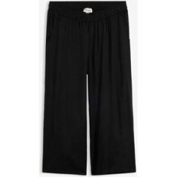 bonprix 3/4-Hose mit Bequembund aus Viskoseschwarz 50Damen