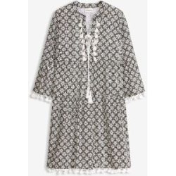 bonprix Tunika-Kleid aus softer Viskoseschwarz 40Damen