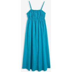 bonprix Trägerkleid aus reiner Bio-Baumwolleblau 36Damen