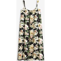 bonprix Midikleid aus softem Viskose-Mixschwarz 40Damen
