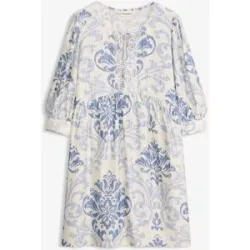 bonprix Minikleid aus Viskose-Mixblau 46Damen