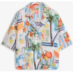 bonprix Strandbluseweiß 44Damen