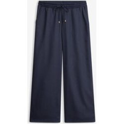 bonprix Marlenehose mit Leinenmischungblau 50Damen