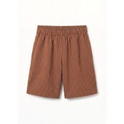 bonprix Schlupf-Shorts aus reiner Baumwollebraun 48Damen