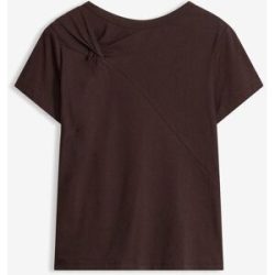 bonprix Shirt aus Baumwollebraun 36Damen