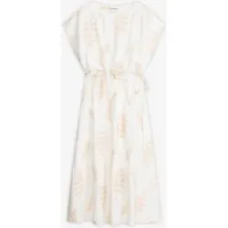 bonprix Midikleid mit Stickereiweiß 44Damen
