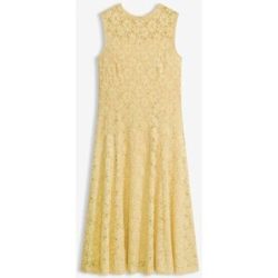 bonprix Spitzenkleid in Midi-Längegelb 42Damen