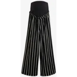 bonprix Weite Umstandshose aus Viscose-Crepeschwarz 44Damen