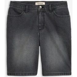 bonprix Jeans-Bermuda Mid Waistschwarz 36Damen