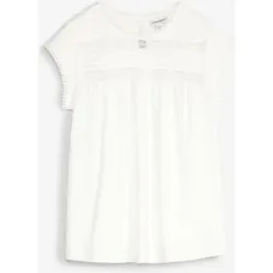 bonprix Shirt aus Baumwolleweiß 44Damen