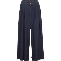 bonprix Weiter Jeans-Hosenrock, Komfortbundblau 50Damen