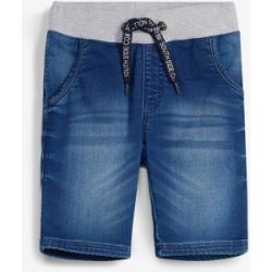 bonprix Sweatjeans-Schlupfbermuda, Regular Fitblau 98Knaben