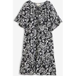 bonprix Tunika-Kleid aus softem Viskose-Mixschwarz 44Damen
