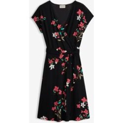 bonprix Jerseykleid für festliche Anlässe, Kurzarm, figurumspielende Passform
