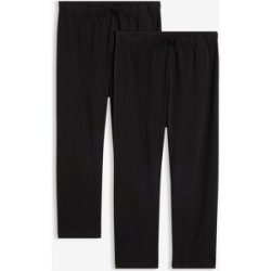 bonprix Caprileggings Skinny Fit, mit Elasthan-Anteil, im 2er-Pack, in mehreren Grössen