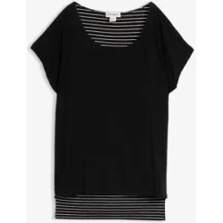 bonprix 2-in-1-Shirtschwarz 36Damen