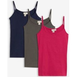 bonprix Spaghettiträger-Top (3er-Pack)pink 48Damen