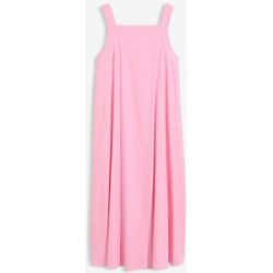 bonprix Maxikleid aus Leinenmix mit Bindedetail hintenrosa 46Damen