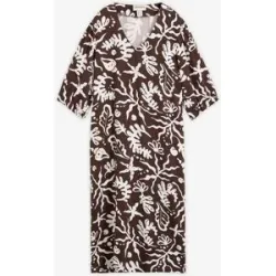 bonprix Midikleid aus Viskose-Mixbraun 38Damen