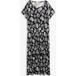 bonprix Midikleidschwarz 44Damen