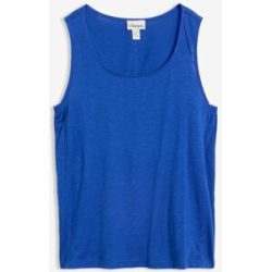 bonprix Top aus reiner Bio-Baumwolleblau 36Damen