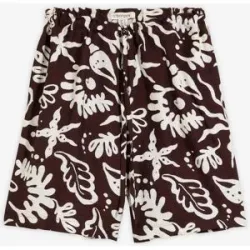 bonprix Bermuda mit fließender Viskosebraun 54Damen