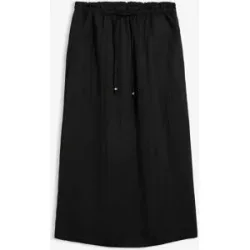 bonprix Maxirock aus Viskose-Mixschwarz 44Damen