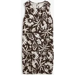 bonprix Jerseykleid aus elastischem Viskose-Mixbraun 48Damen