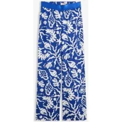 bonprix Marlenehose aus softer Viskoseblau 38Damen