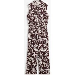 bonprix Jumpsuit aus softer Viskosebraun 44Damen