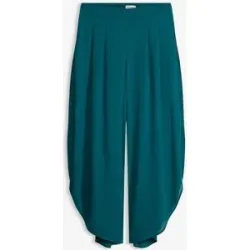 bonprix Palazzo-Hose mit Schlitzpetrol 50Damen