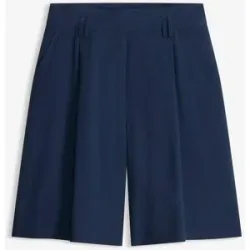 bonprix Bermuda aus fließender Viskoseblau 54Damen