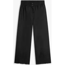 bonprix Culotte aus reiner Baumwolleschwarz 50Damen