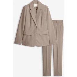 bonprix Hosenanzug (2-tlg. Set) mit Viskosebraun 40Damen