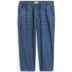 bonprix Barrel-Jeans Mid Waist, croppedblau 42Damen