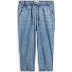 bonprix Barrel-Jeans Mid Waist, croppedblau 38Damen