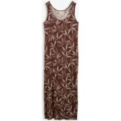 bonprix Jersey-Maxikleid aus elastischem Viskose-Mixbraun 52Damen
