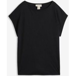 bonprix Shirt aus softem Modal-Mixschwarz 36Damen