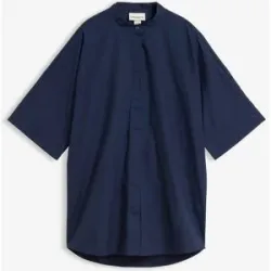bonprix Bluse aus reiner Bio-Baumwolleblau 40Damen