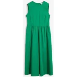 bonprix Midikleid aus reiner Bio-Baumwollegrün 54Damen